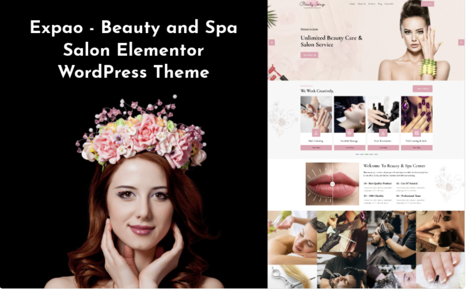 Expao - Beauty and Spa Salon Elementor WordPress Theme