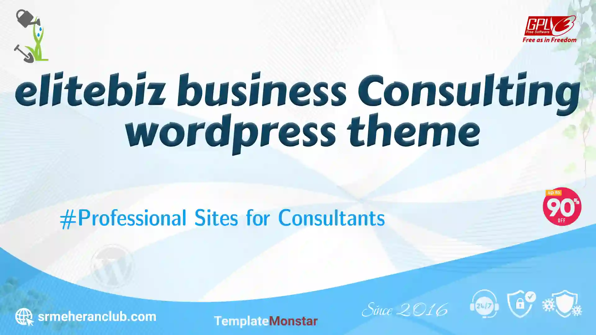 elitebiz business Consulting wordpress theme — Theme by Templatemonster