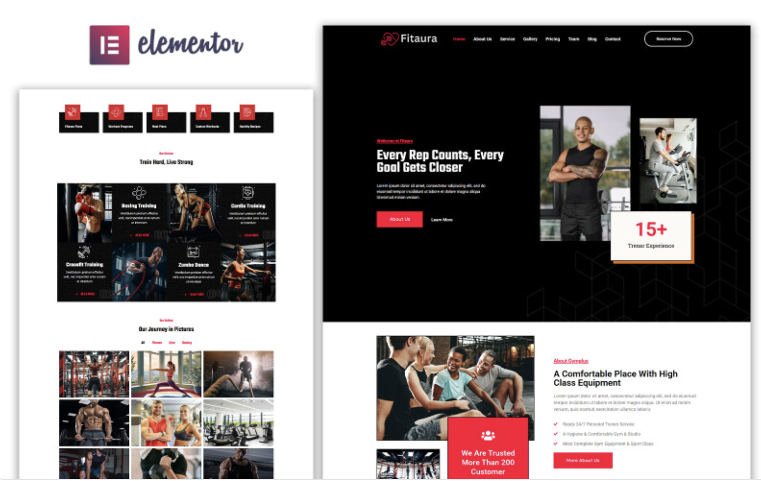 Fitix - Fitness and Gym WordPress Theme