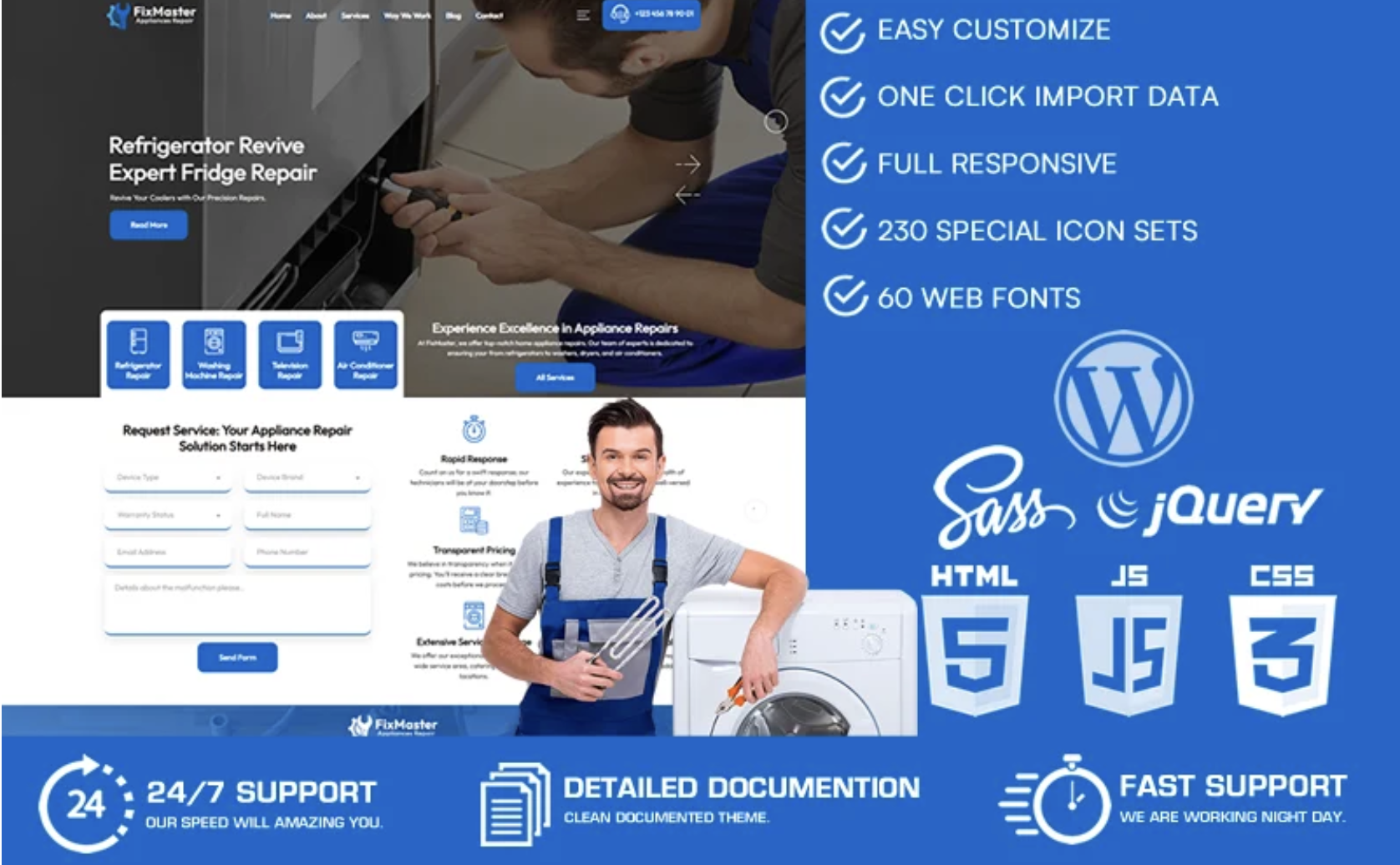 Fixit - Handyman & Repair Services WordPress Theme