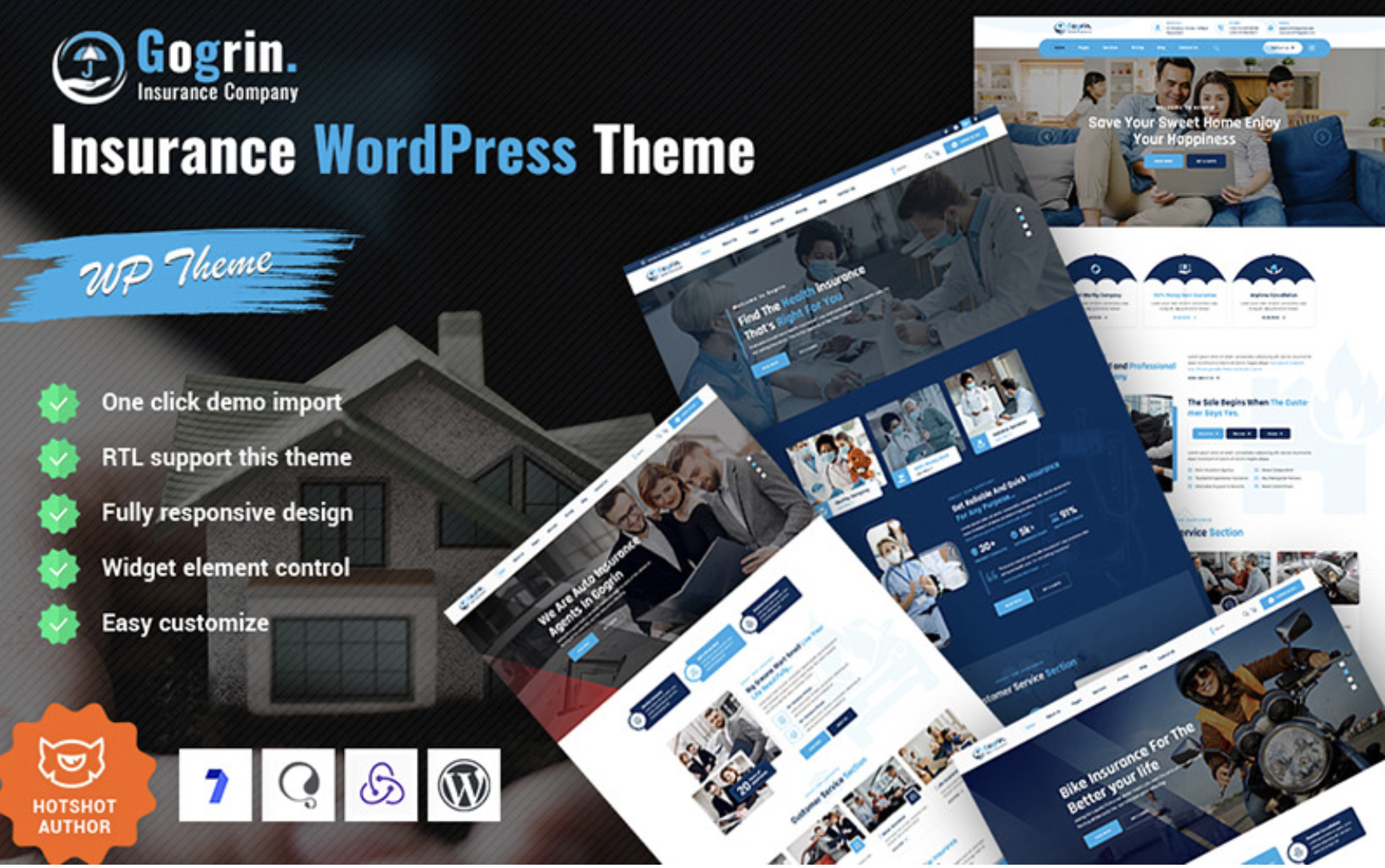Gogrin - Flower Shop and Florist WordPress Theme