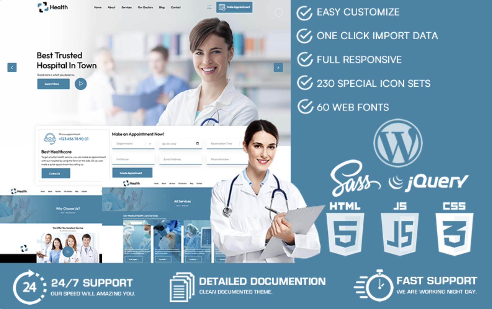 Hallo - Halloween WordPress Theme
