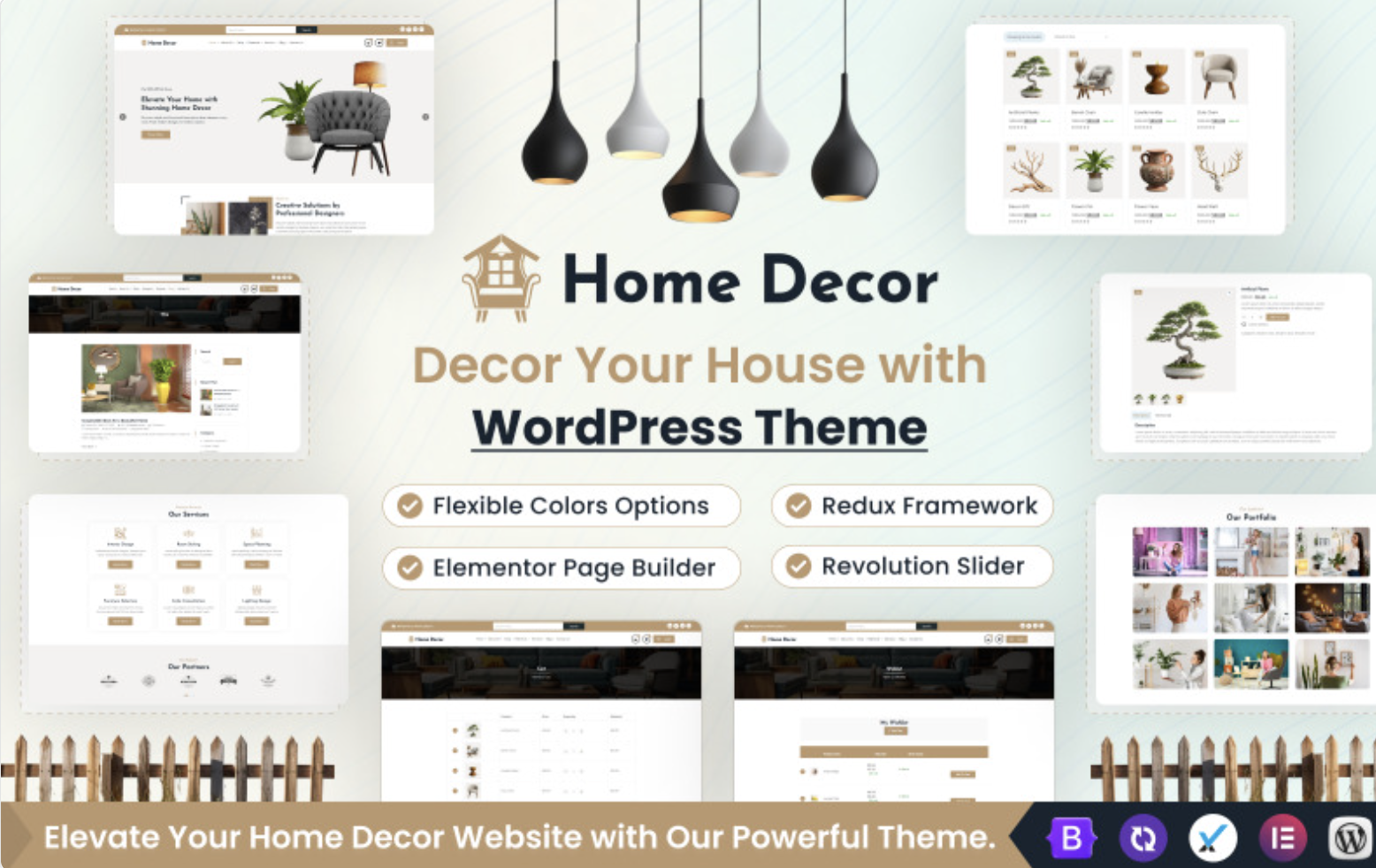 Home Decor Elementor WordPress Theme