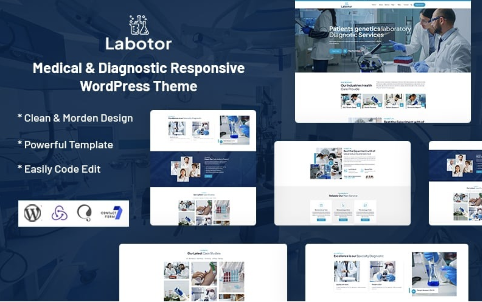 Labotor - Medical Diagnostic WordPress Theme