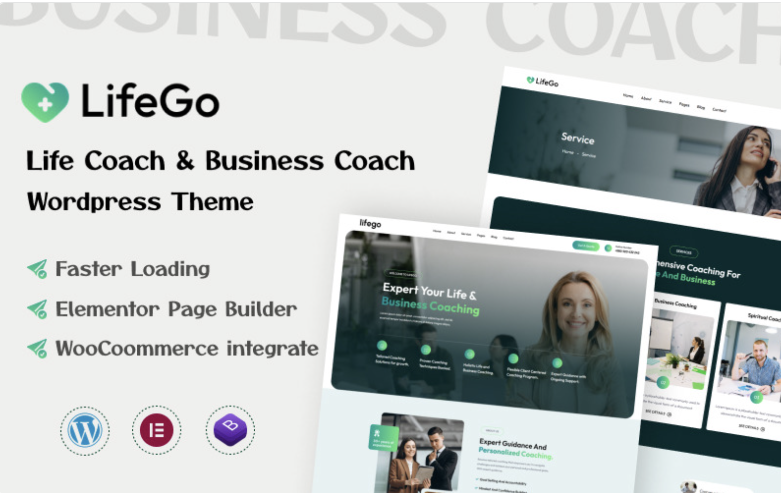 Lifego - Life and Business Coach WordPress Theme