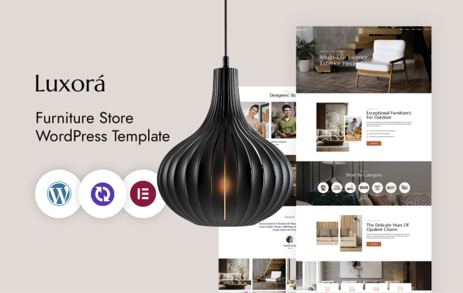 Luxury - Cosmetic & Beauty Store WordPress Theme