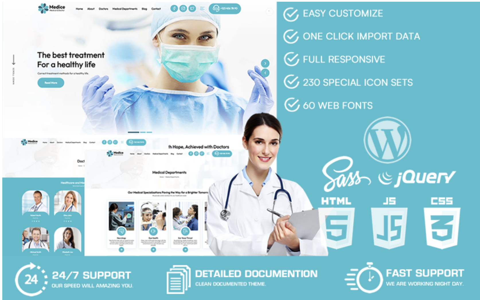 MediAlfa - Health & Medical Elementor Template Kit