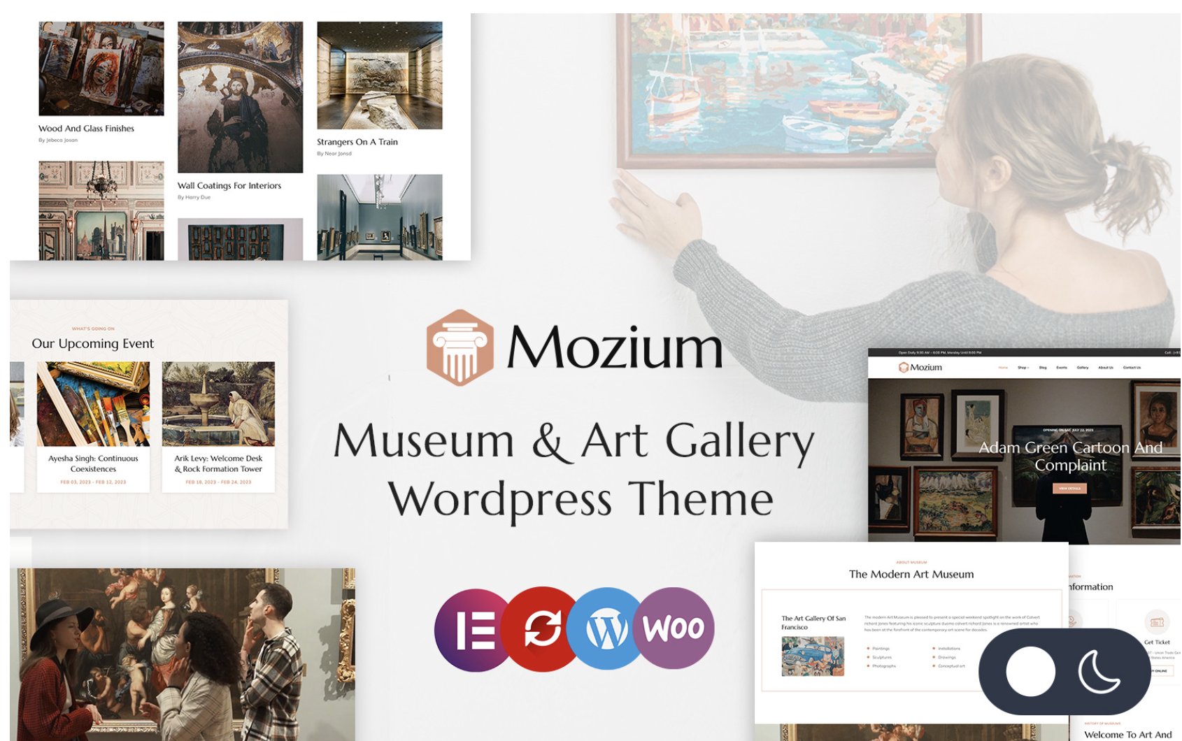 Mozium - Museum and Art Gallery Elementor WordPress Responsive Theme