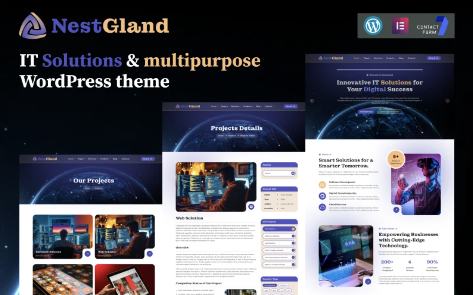 NestGland – IT Solutions & Multipurpose WordPress Theme