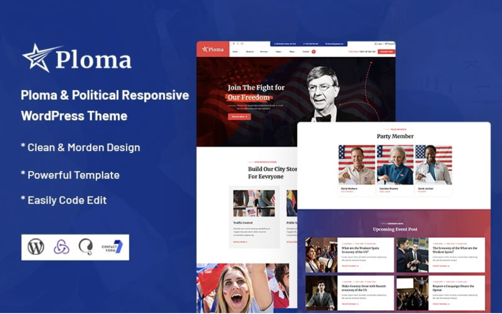 Ploma - Political Responsive WordPress Theme