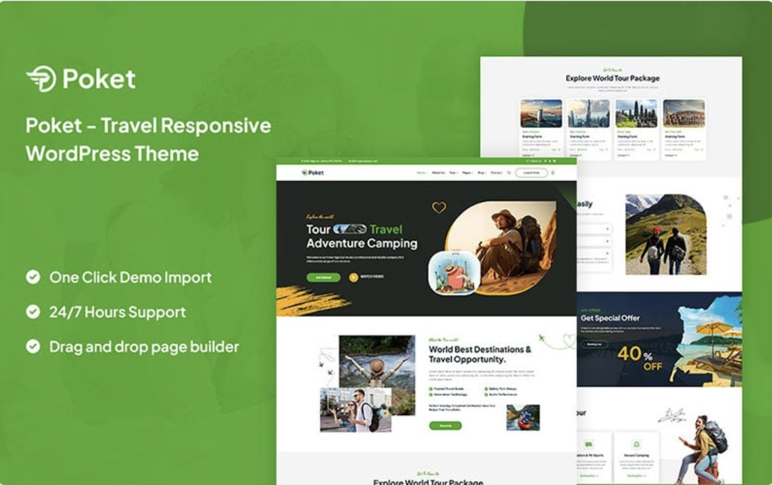 Poket -Travel WordPress Theme