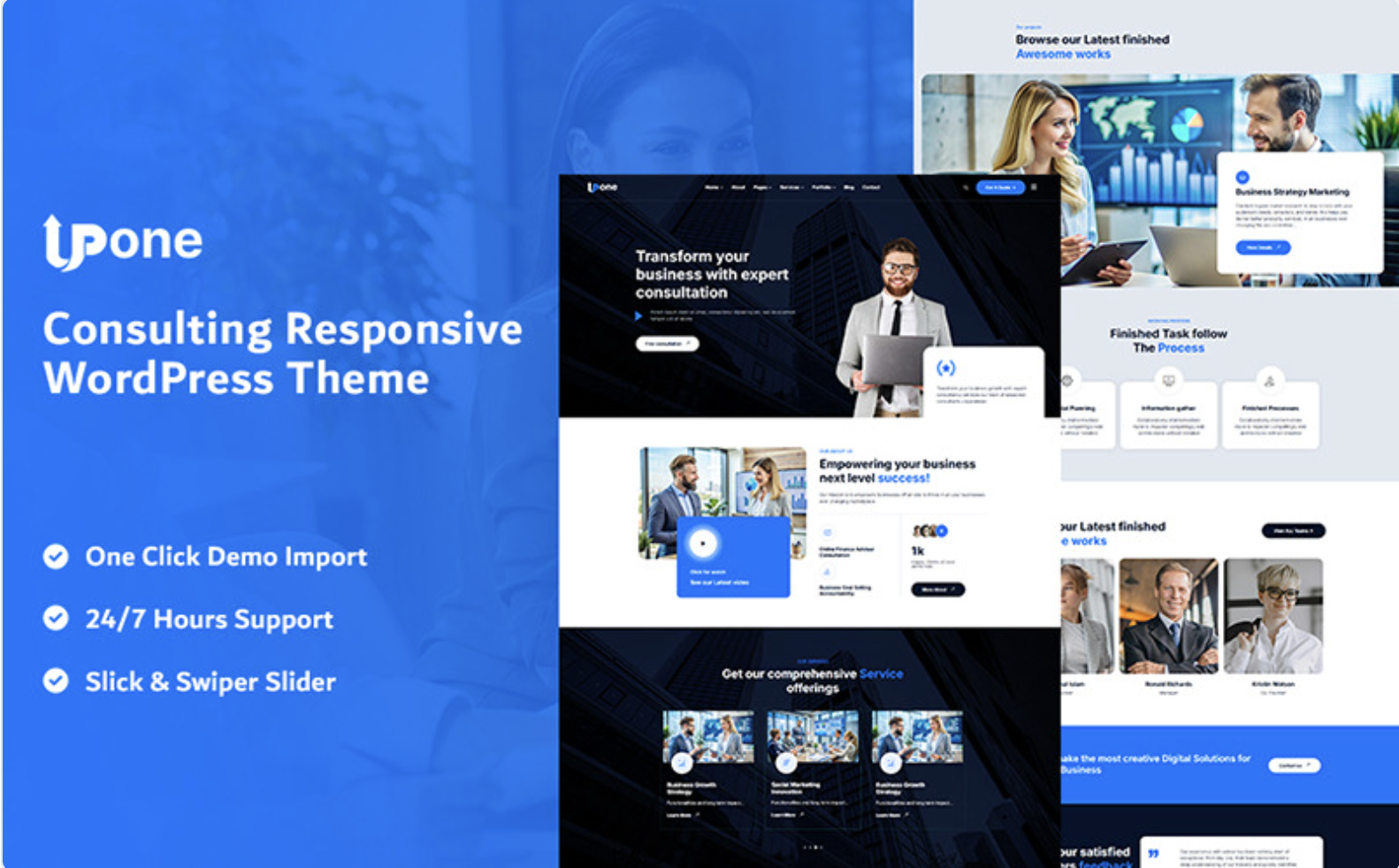 Upone - Consulting Responsive WordPress Theme