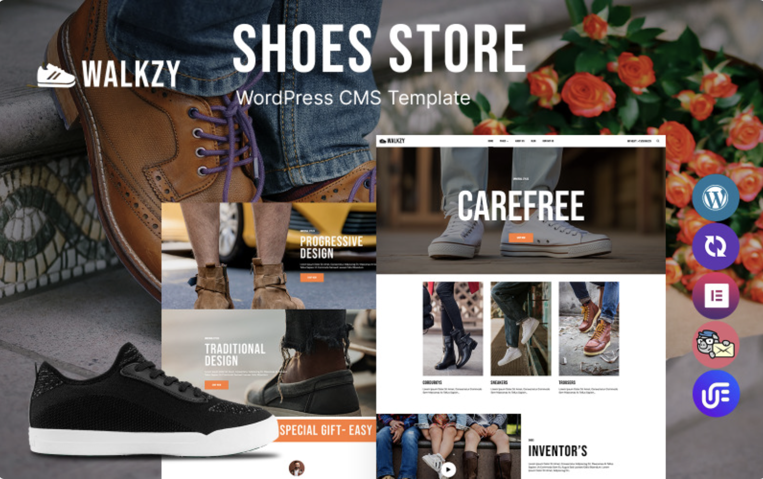 Walkzy - Shoes Store WordPress Theme