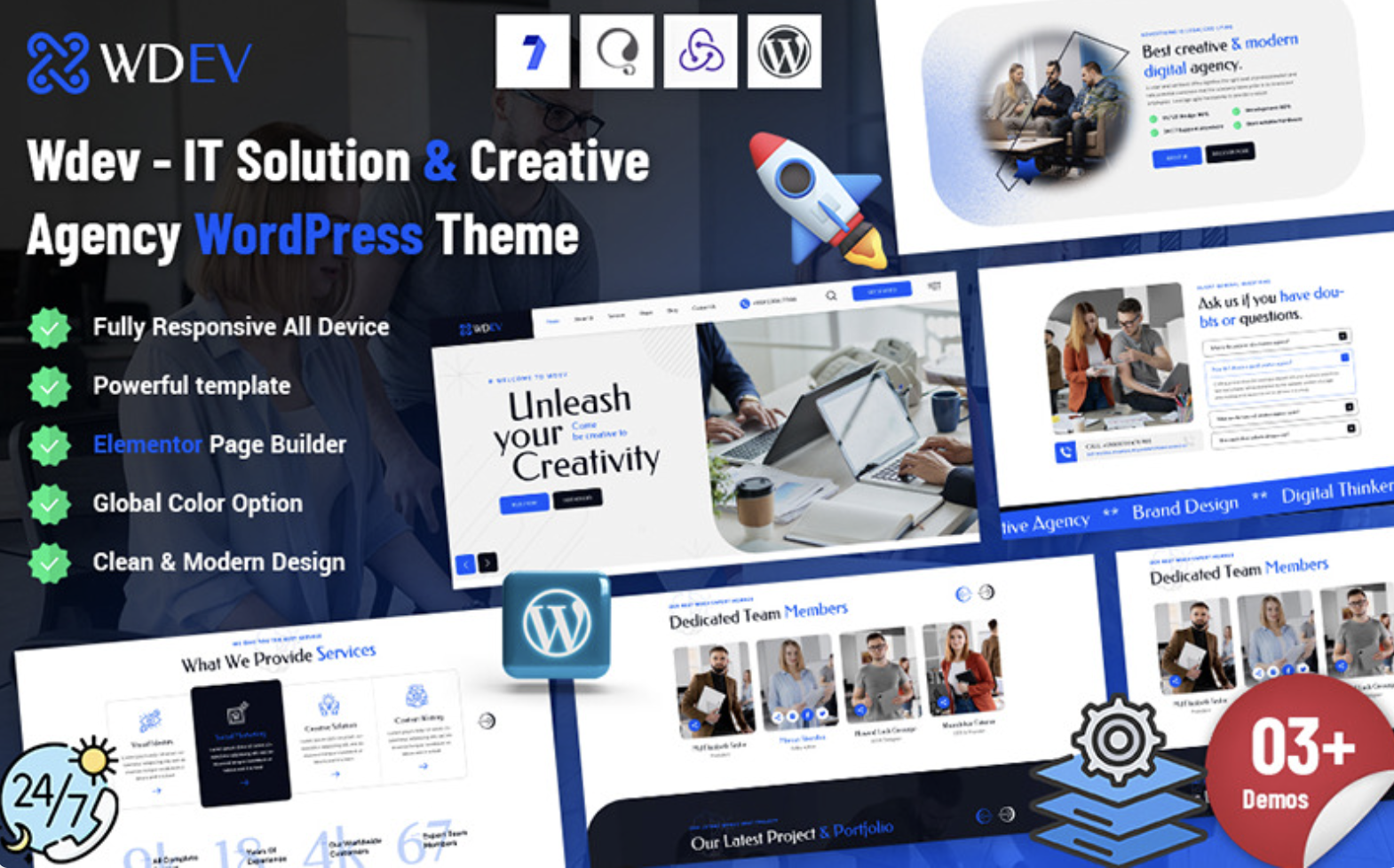 Wdev - Business WordPress Theme