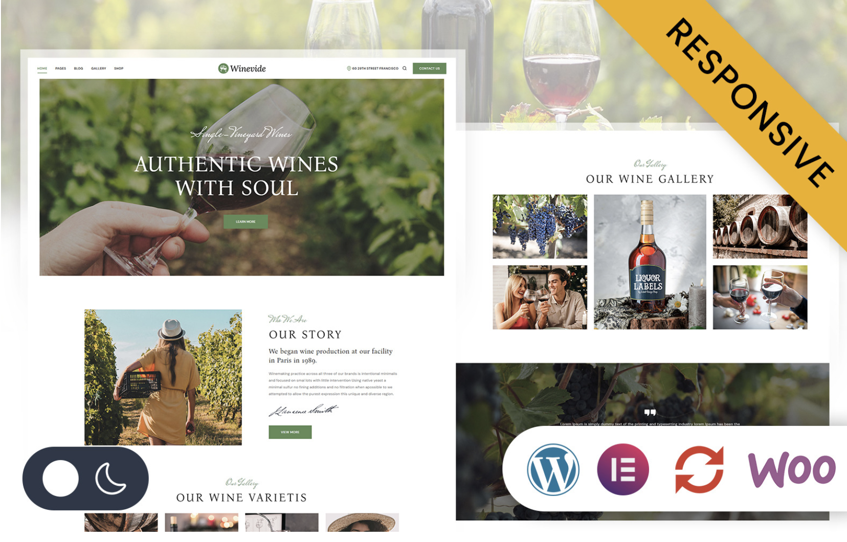 Winevide - Wine Shop Elementor Wordpress Responsive Theme