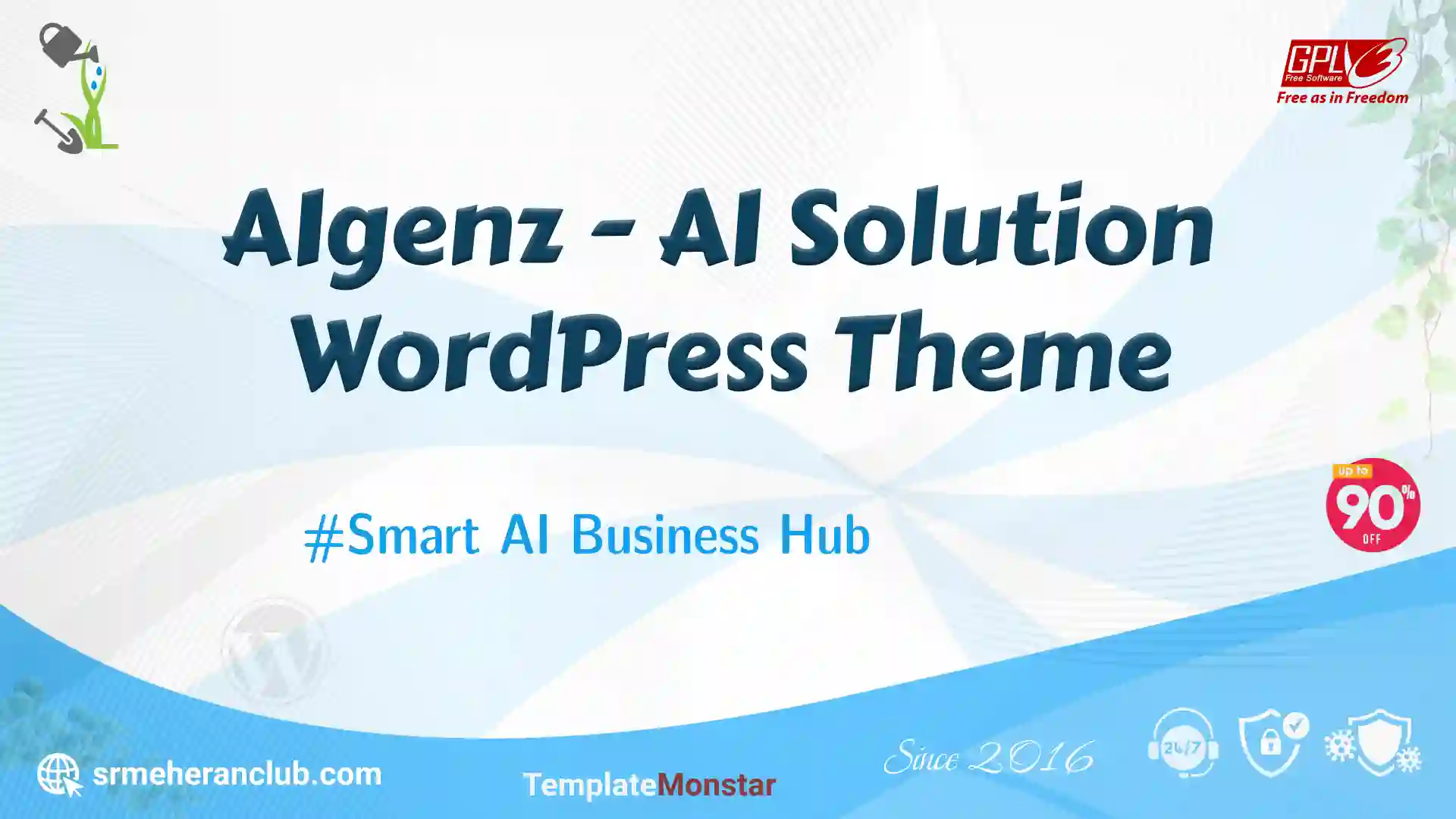AIgenz – AI Solution WordPress Theme — Theme by Templatemonster