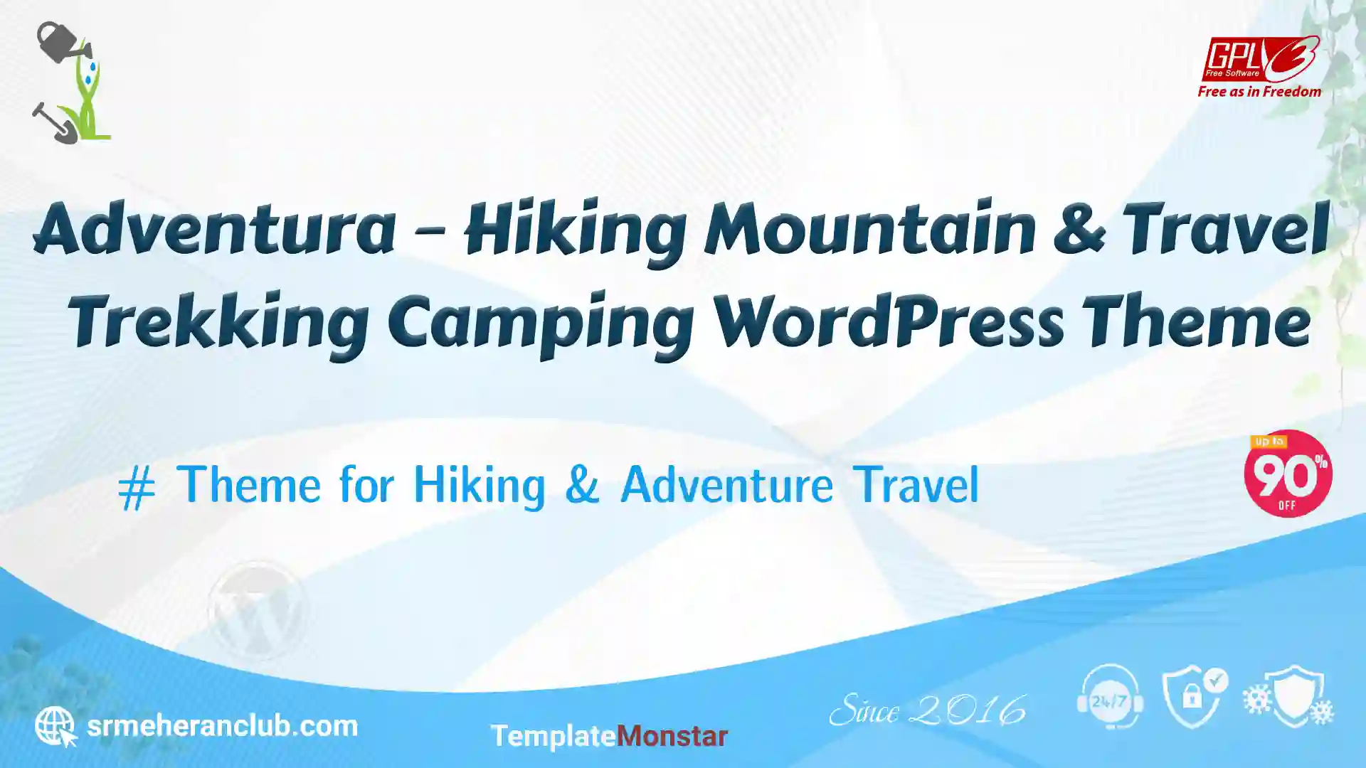 Adventura – Hiking Mountain & Travel Trekking Camping WordPress Theme — Theme by Templatemonster