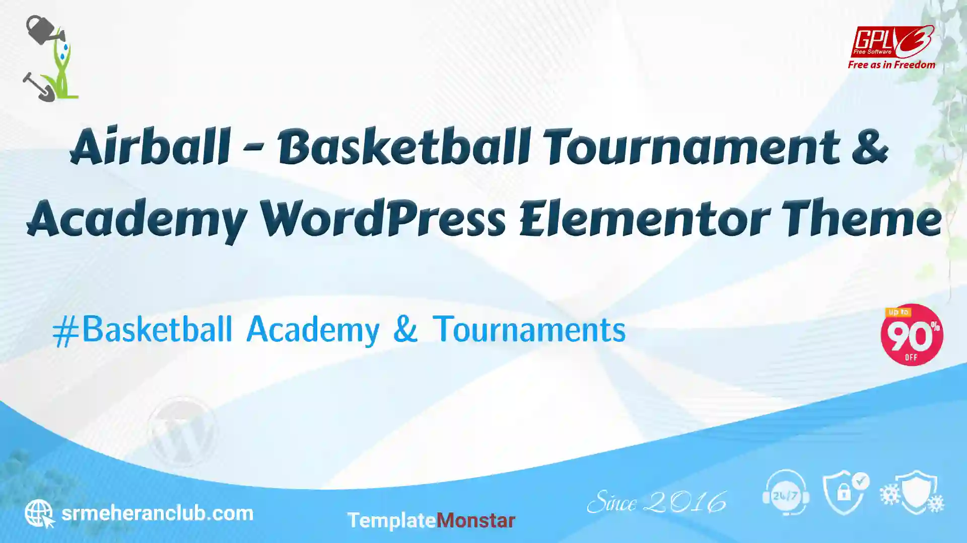 Airball – Basketball Tournament & Academy WordPress Elementor Theme — Theme by Templatemonster
