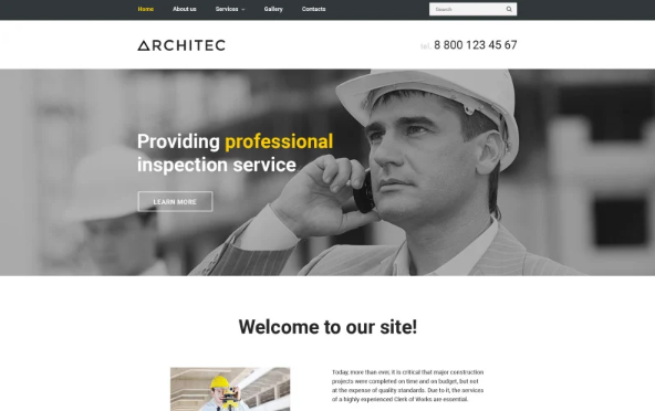 Architec Website Template