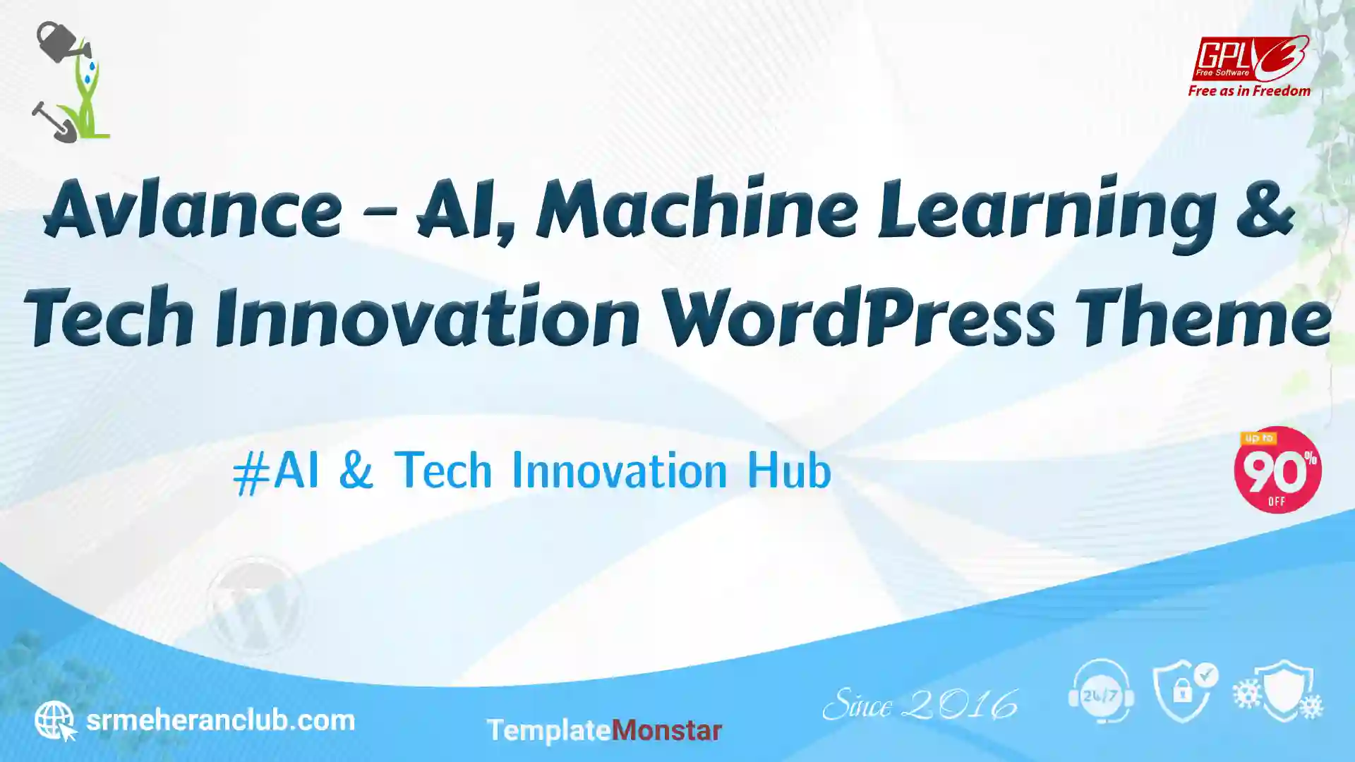 Avlance – AI, Machine Learning & Tech Innovation WordPress Theme — Theme by Templatemonster