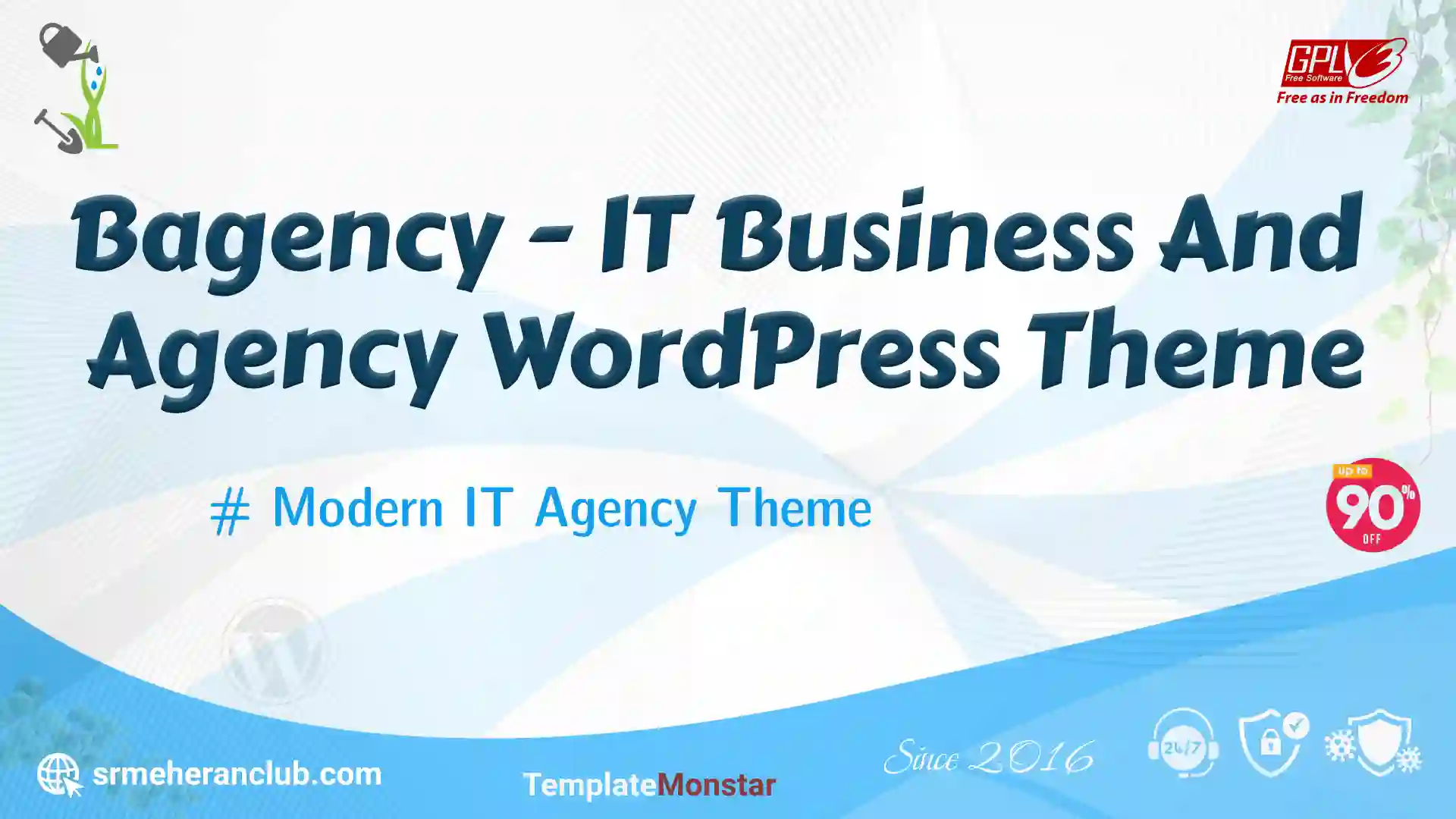 Bagency – IT Business And Agency WordPress Theme — Theme by Templatemonster