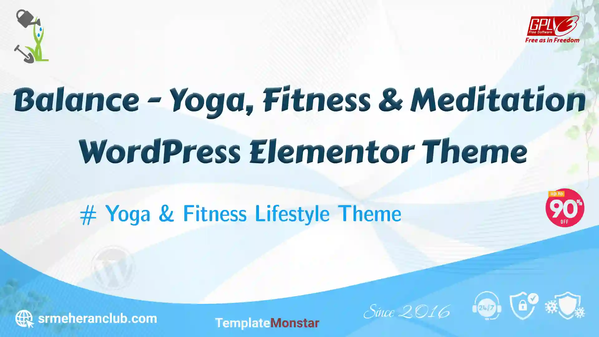 Balance – Yoga, Fitness & Meditation WordPress Elementor Theme — Theme by Templatemonster