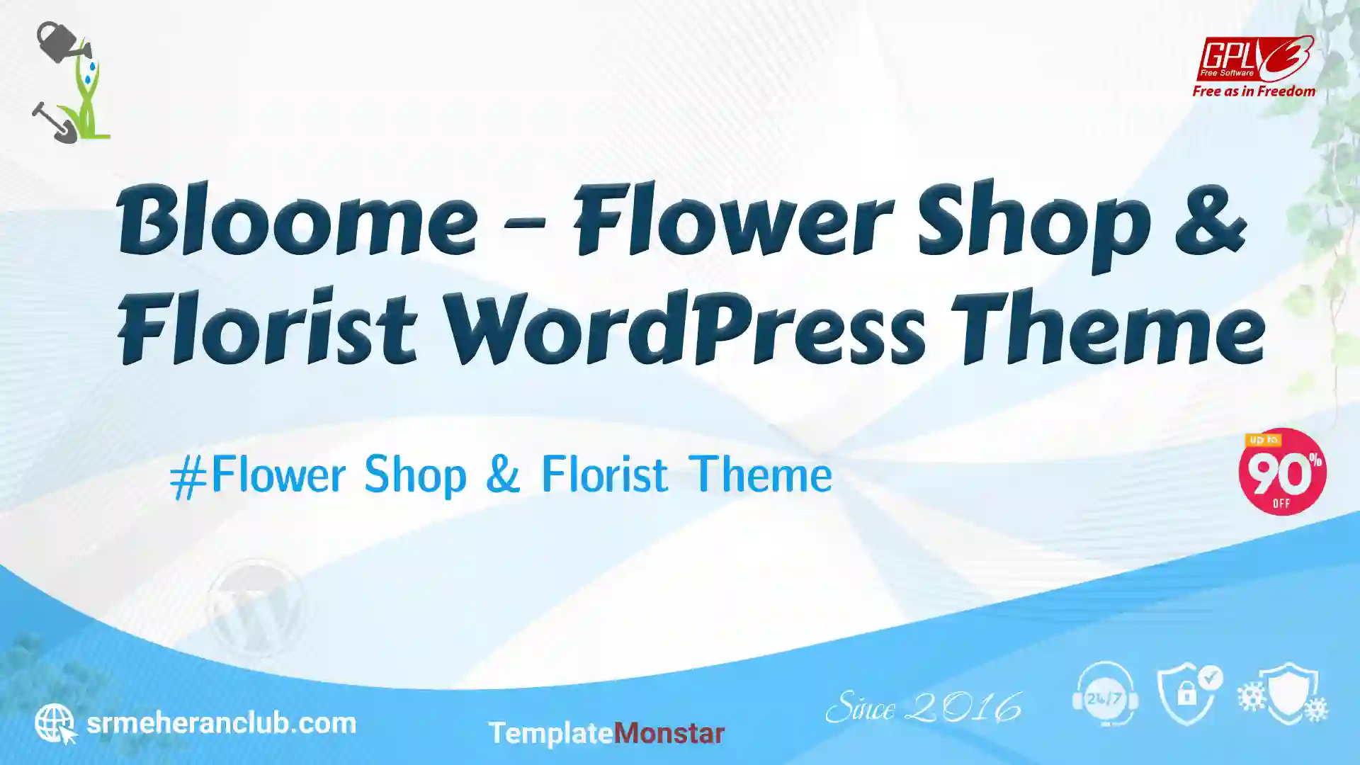 Bloome – Flower Shop & Florist WordPress Theme — Theme by Templatemonster