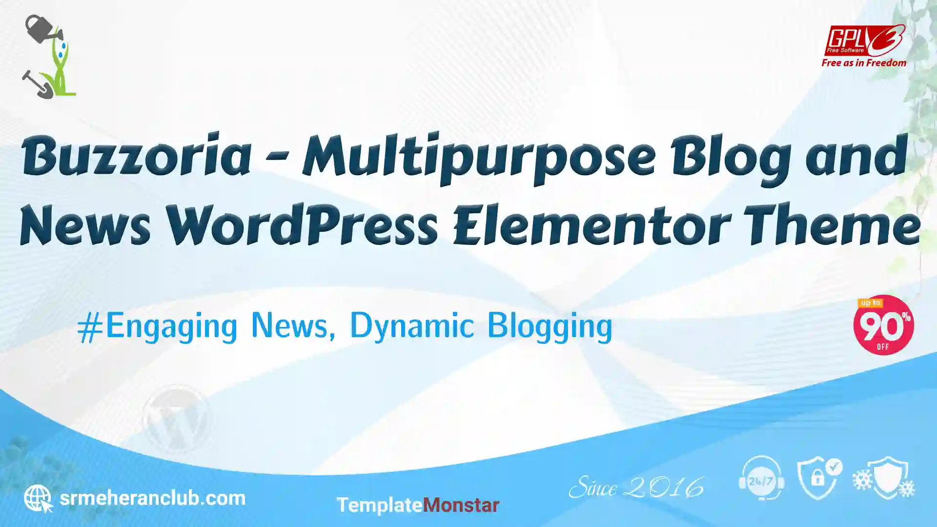 Buzzoria – Multipurpose Blog and News WordPress Elementor Theme — Theme by Templatemonster