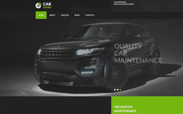 Car Repair – Auto Service Responsive Creative HTML Website Template — Template by Templatemonster