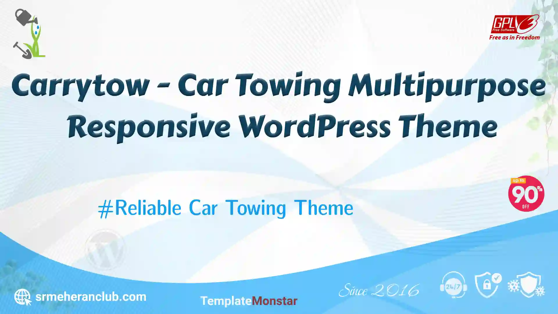Carrytow – Car Towing Multipurpose Responsive WordPress Theme — Theme by Templatemonster