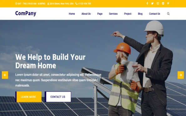 Company – Construction Company & Business Bootstrap5 HTML5 Template