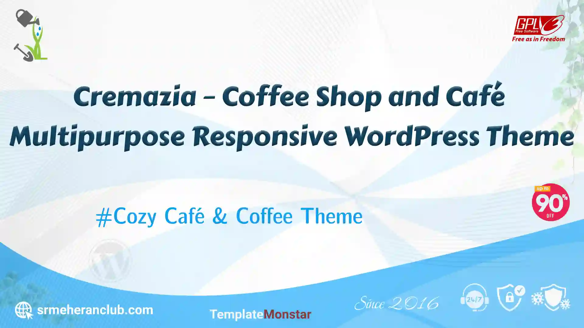 Cremazia – Coffee Shop and Café Multipurpose Responsive WordPress Theme — Theme by Templatemonster