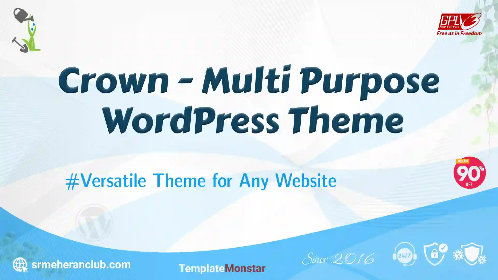 Crown – Multi Purpose WordPress Theme — Theme by Templatemonster