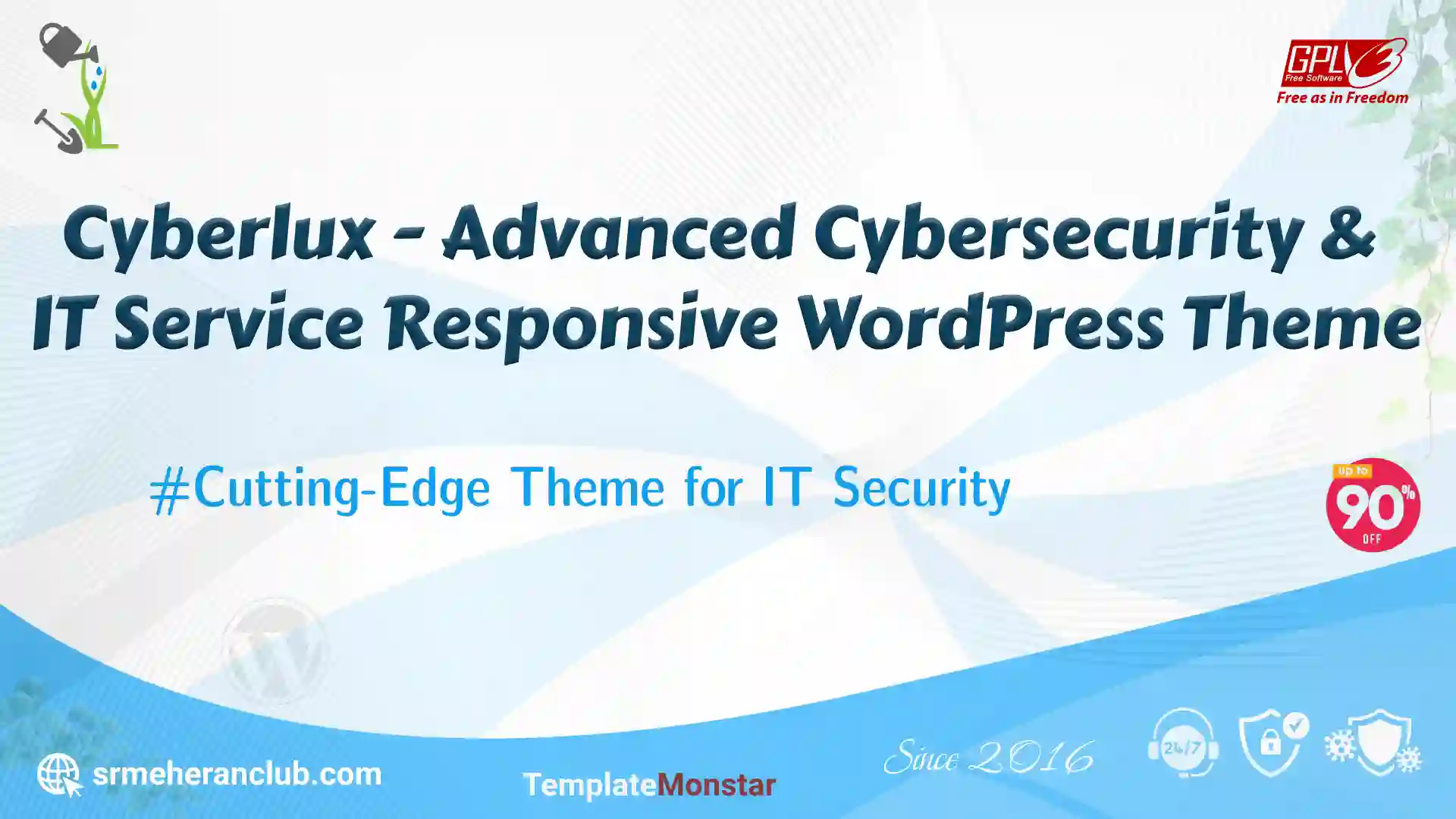 Cyberlux – Advanced Cybersecurity & IT Service Responsive WordPress Theme — Theme by Templatemonster