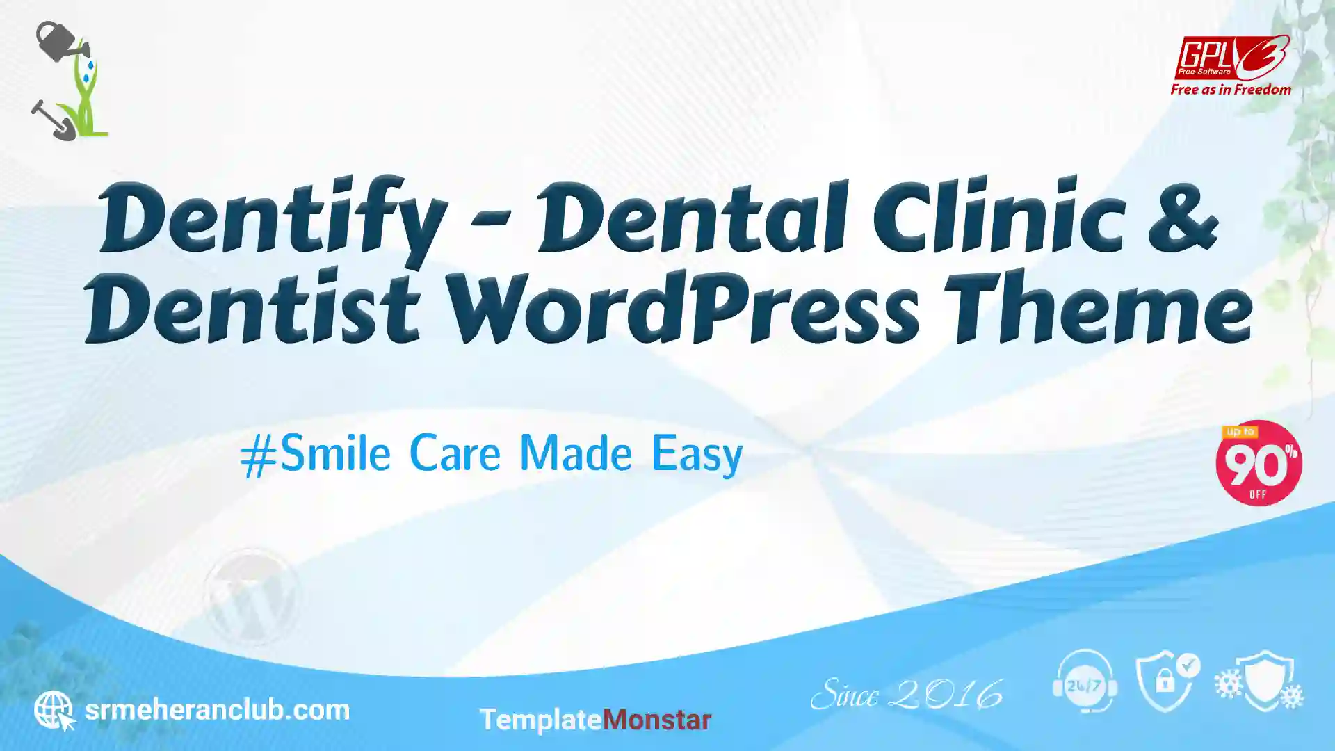 Dentify – Dental Clinic & Dentist WordPress Theme — Theme by Templatemonster