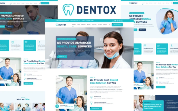 Dentox – Dentist And Dental Clinic HTML5 Template — Template by Templatemonster