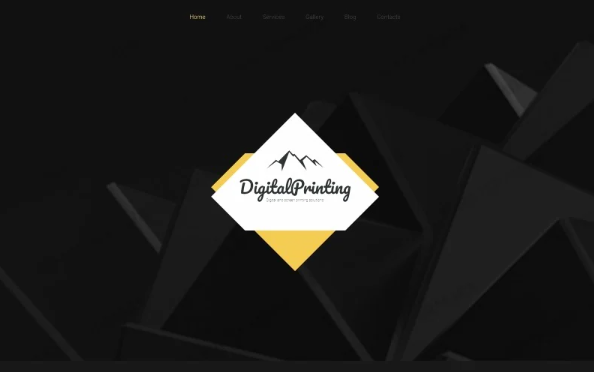 Digital Printing Website Template — Template by Templatemonster