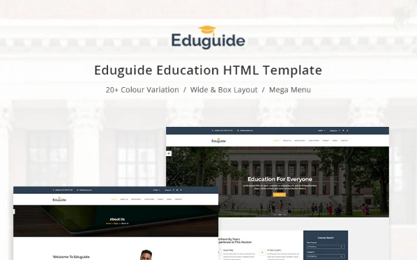 Eduguide – Education Website Template