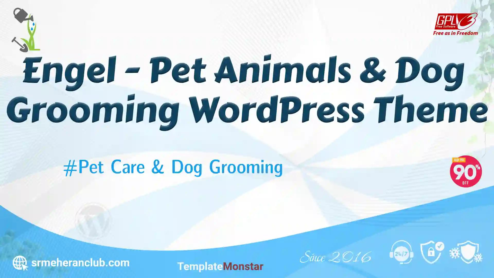 Engel – Pet Animals & Dog Grooming WordPress Theme — Theme by Templatemonster