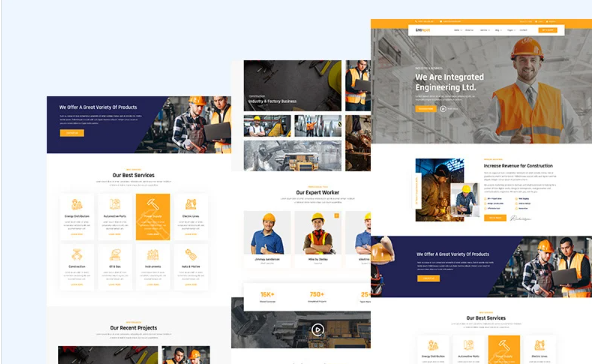 Entrepot – Factory Industrial HTML5 Template — Template by Templatemonster