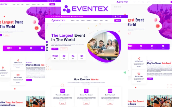 Eventex – Event & Conference HTML5 Template