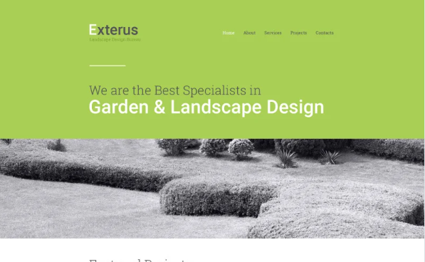 Exterus Website Template