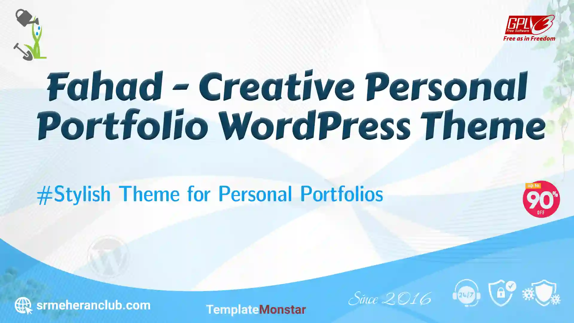 Fahad – Creative Personal Portfolio WordPress Theme