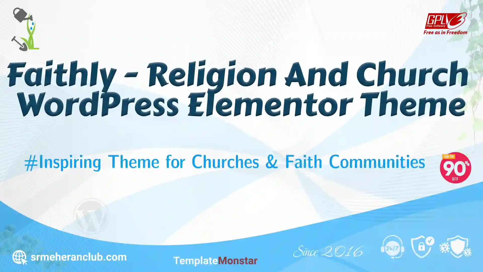 Faithly – Religion And Church WordPress Elementor Theme — Theme by Templatemonster