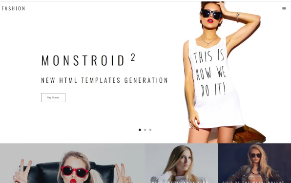 Fashion Blog Multipage Website Template — Template by Templatemonster