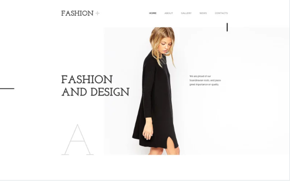 Fashion Website Template