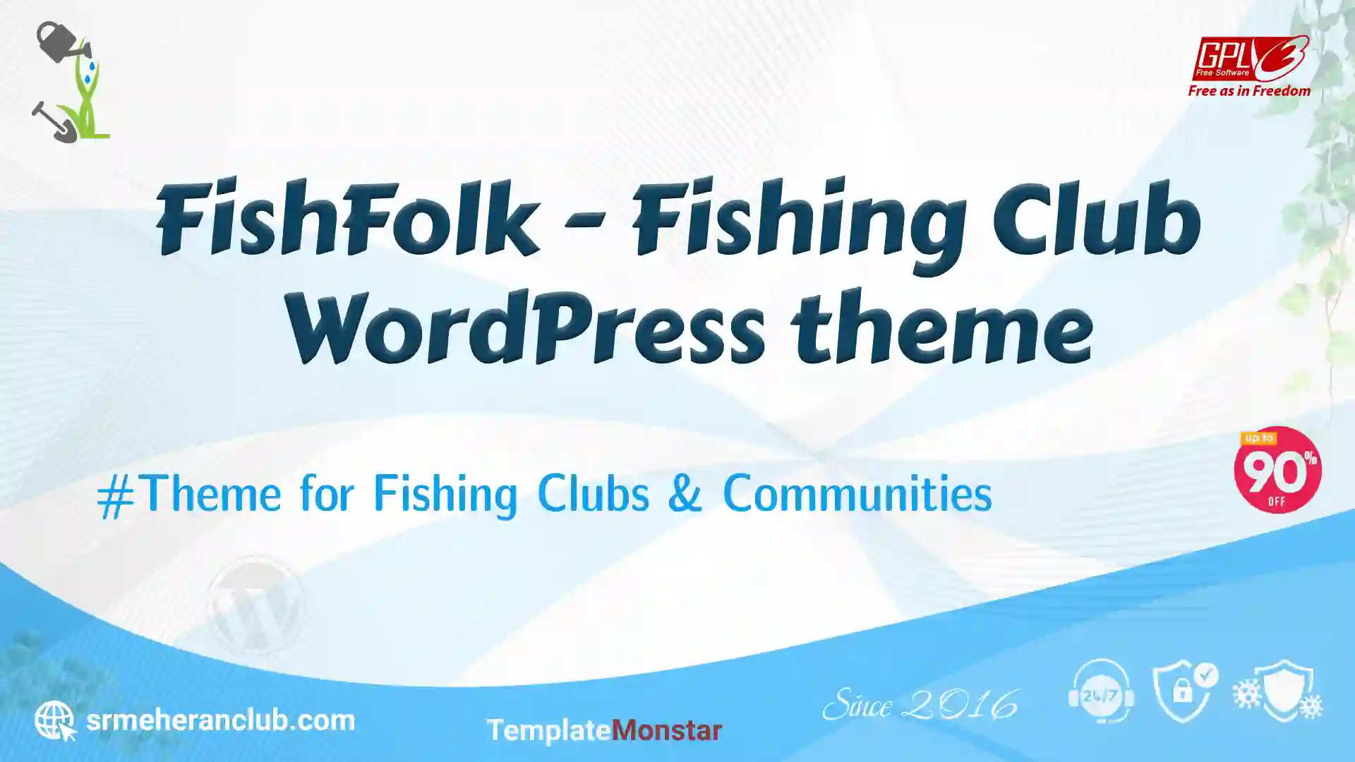 FishFolk – Fishing Club WordPress theme — Theme by Templatemonster