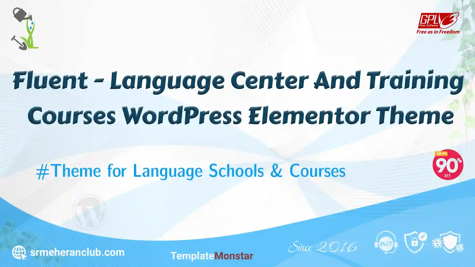 Fluent – Language Center And Training Courses WordPress Elementor Theme — Theme by Templatemonster