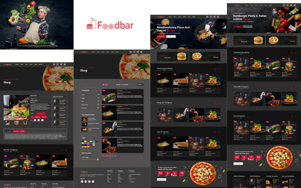 FoodBar – Fast Food & Restaurant HTML Template — Template by Templatemonster