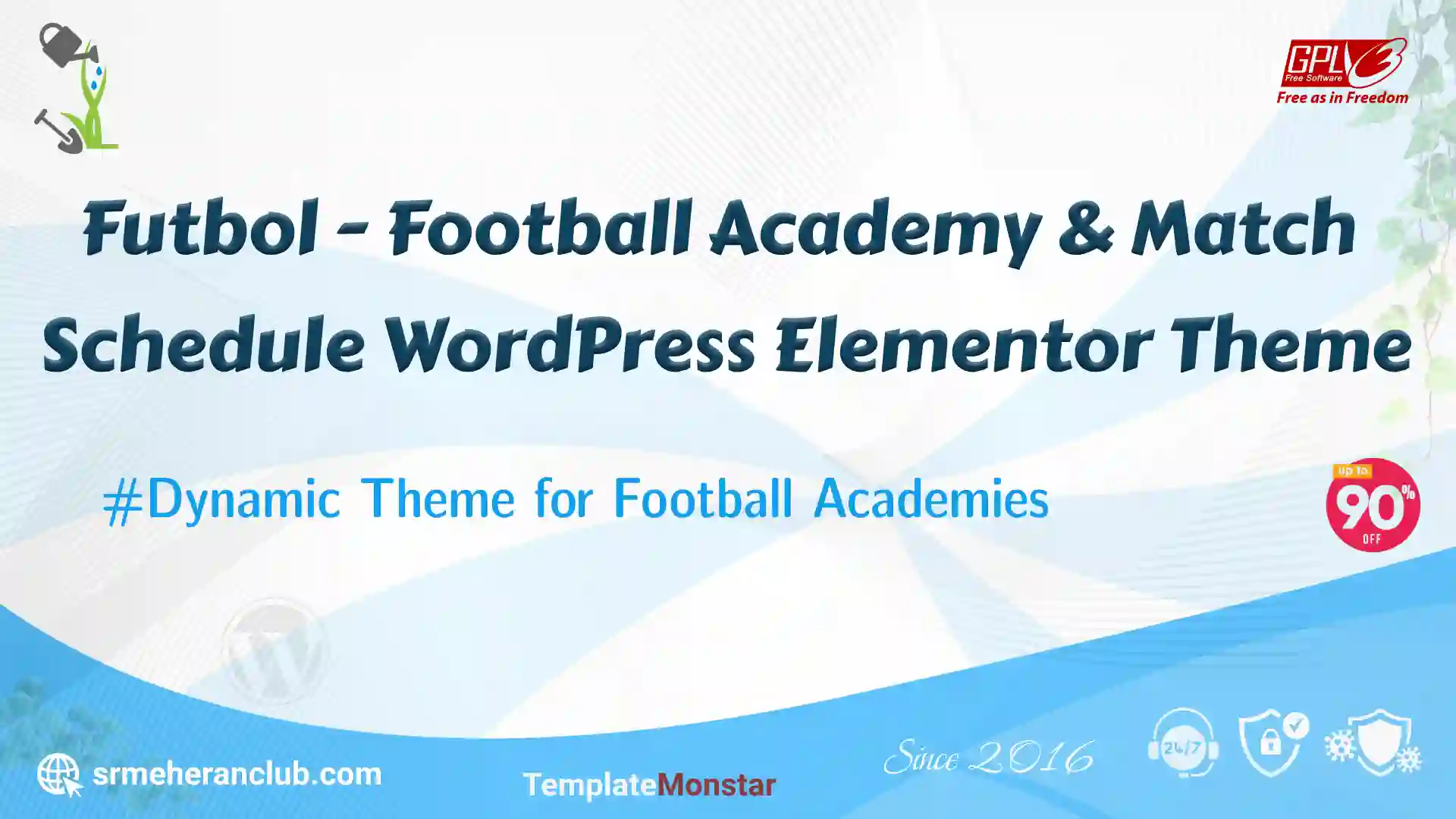 Futbol – Football Academy & Match Schedule WordPress Elementor Theme — Theme by Templatemonster